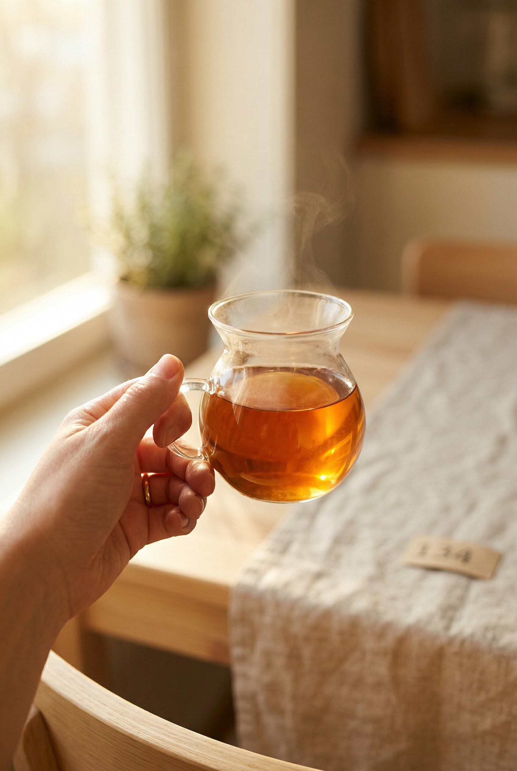 6’lı Tombik Cam Çay Bardağı Seti - 200 ML