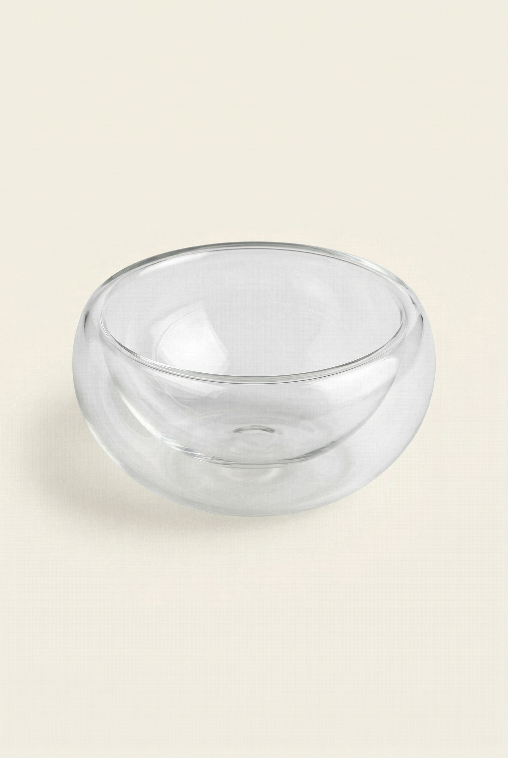 6'lı Çift Cidarlı Cam Kase Seti - 100 ML