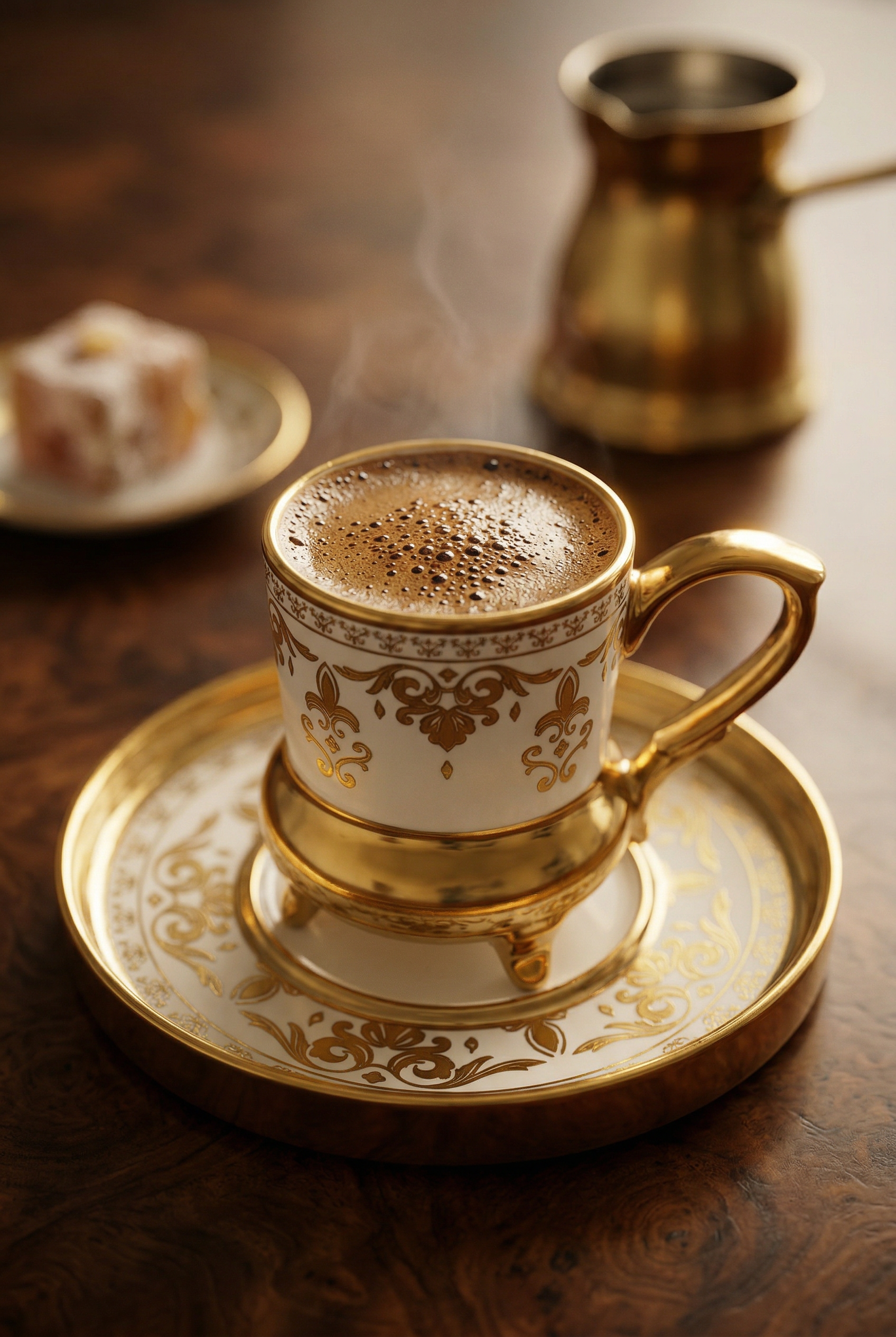 Ottoman Serisi 6 Kişilik Porselen Fincan Takımı