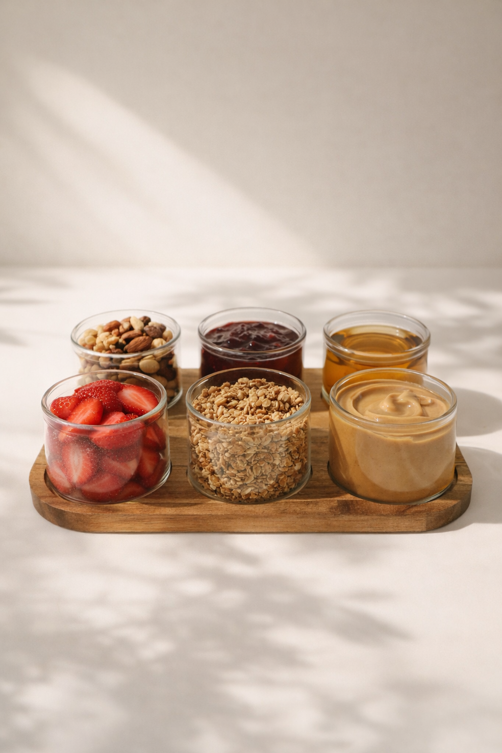 Akasya Standlı 6'lı Sunum Seti & Kahvaltılık