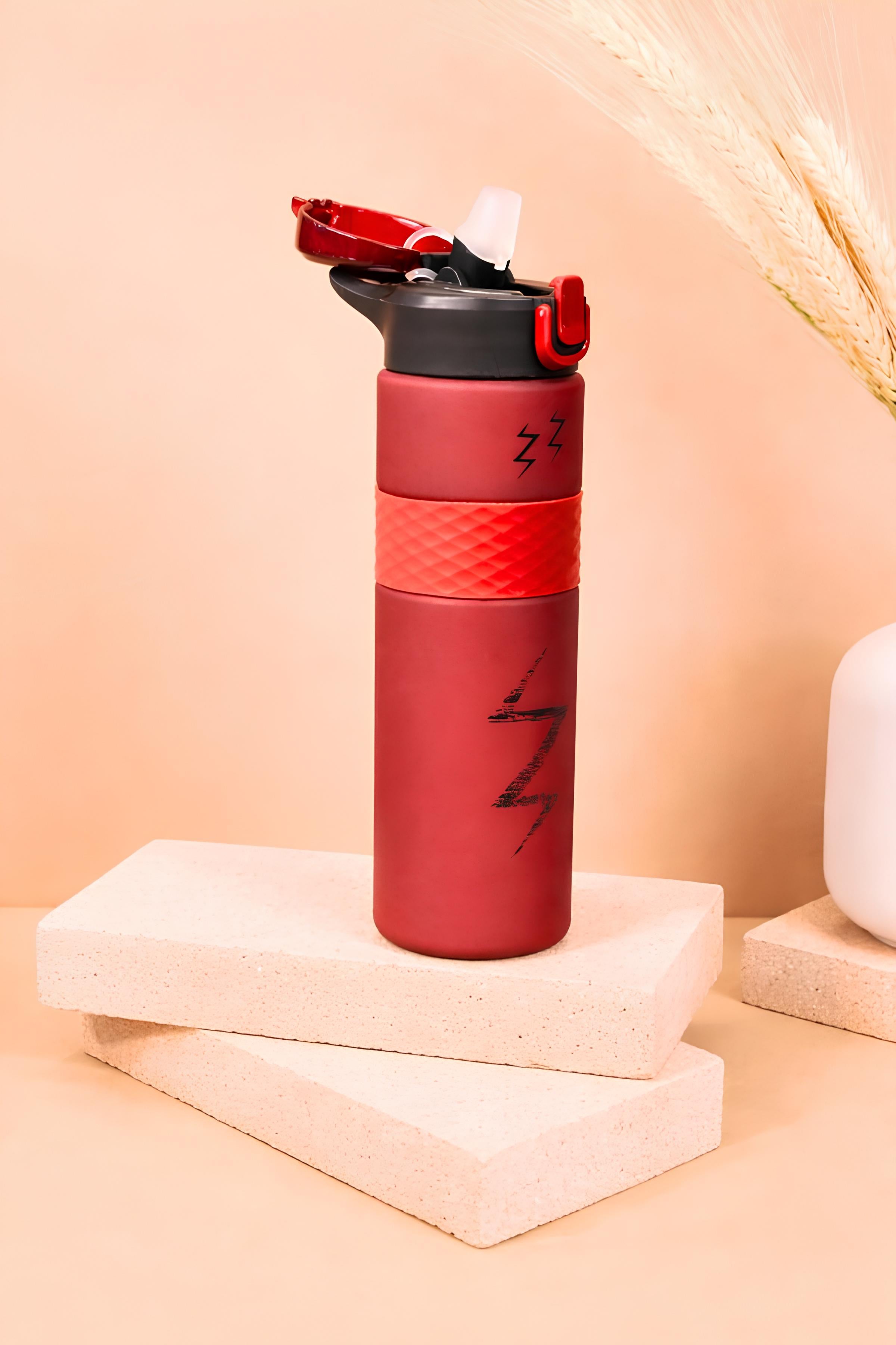 900 Ml Power Up Matara - Kırmızı