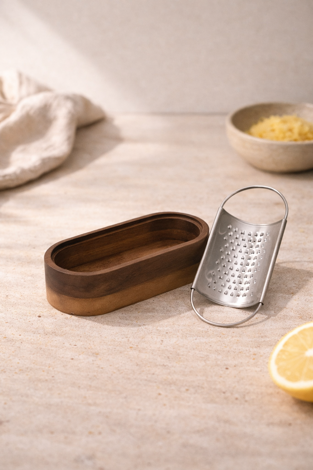 Akasya Hazneli Küçük Rende