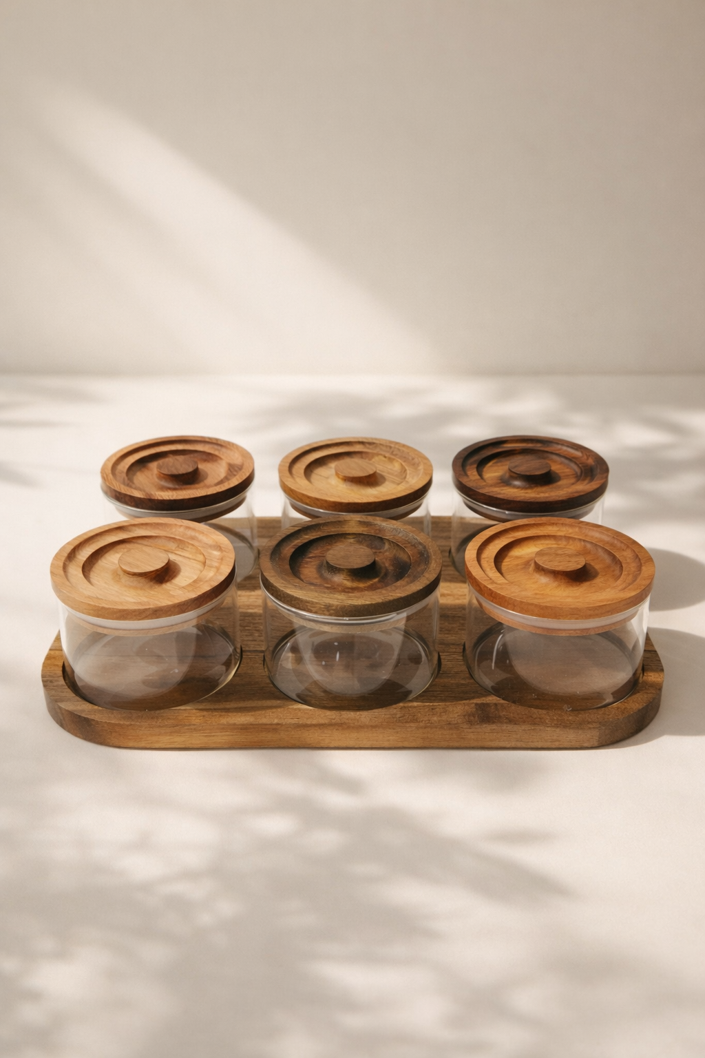 Akasya Standlı 6'lı Sunum Seti & Kahvaltılık