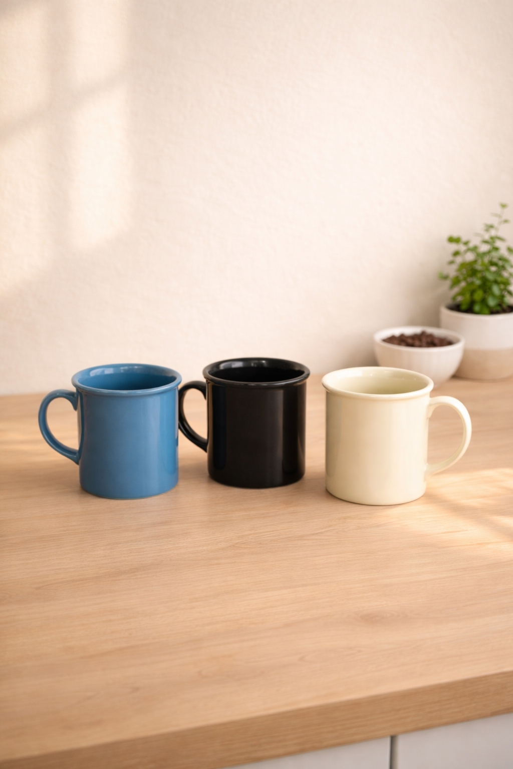 Vega Serisi Bambu Askılı 7 Parça Kupa Seti (6 Kupa + 1 Askı)