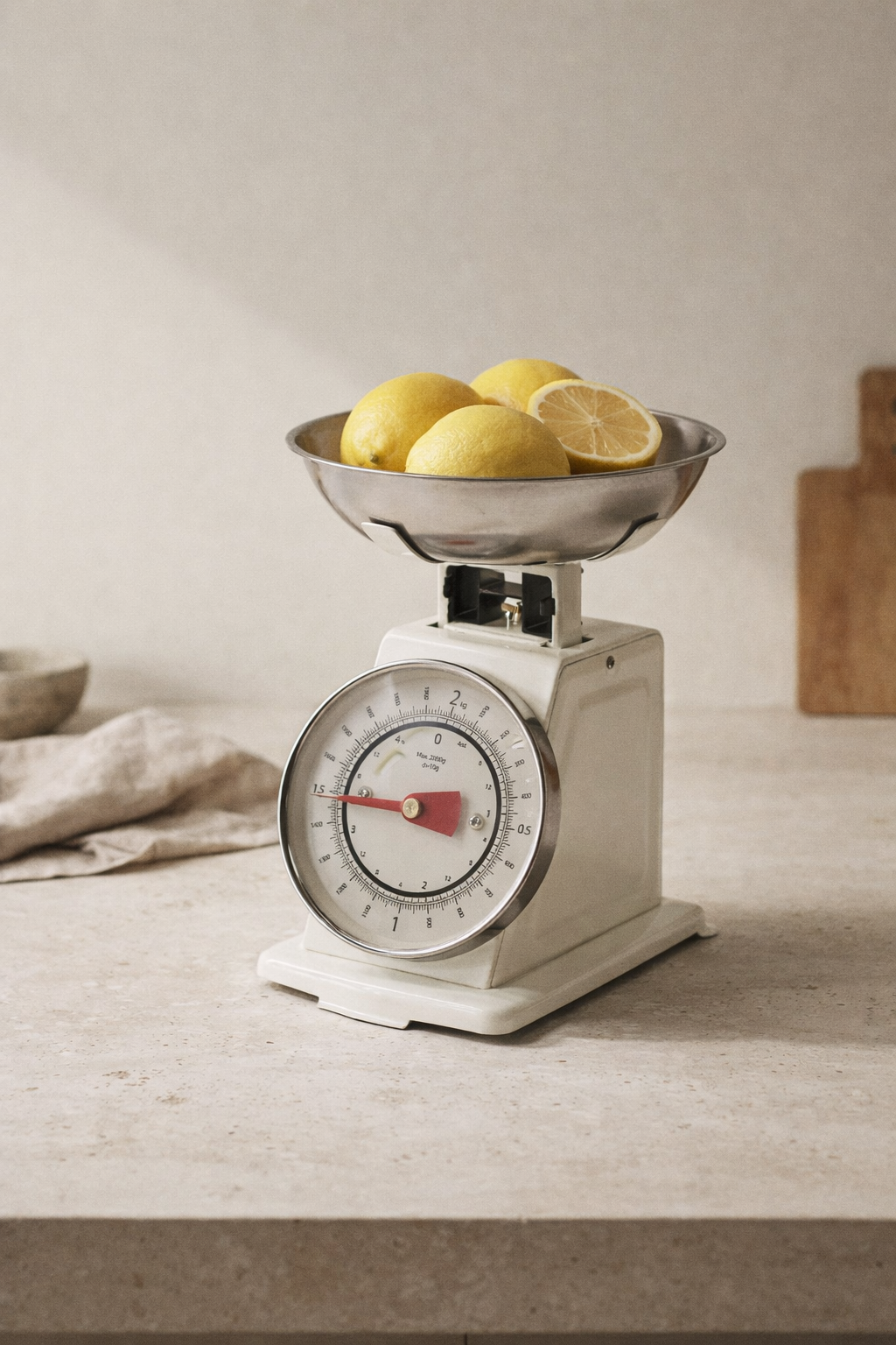 Retro Mekanik Mutfak Terazisi - 2 Kg Kapasiteli