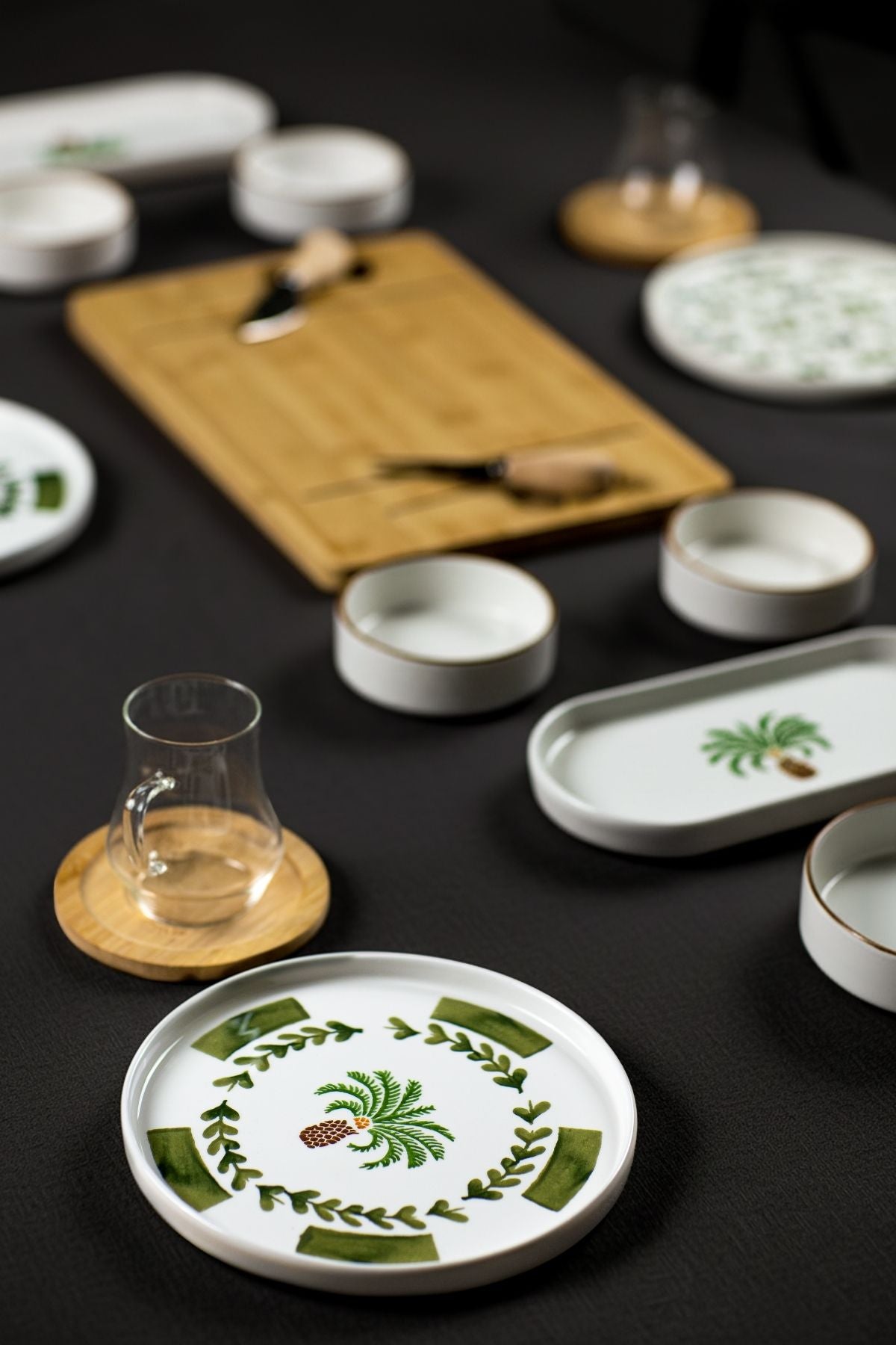 Palmiye Natura Serisi 29 Parça 6 Kişilik Kahvaltı Takımı