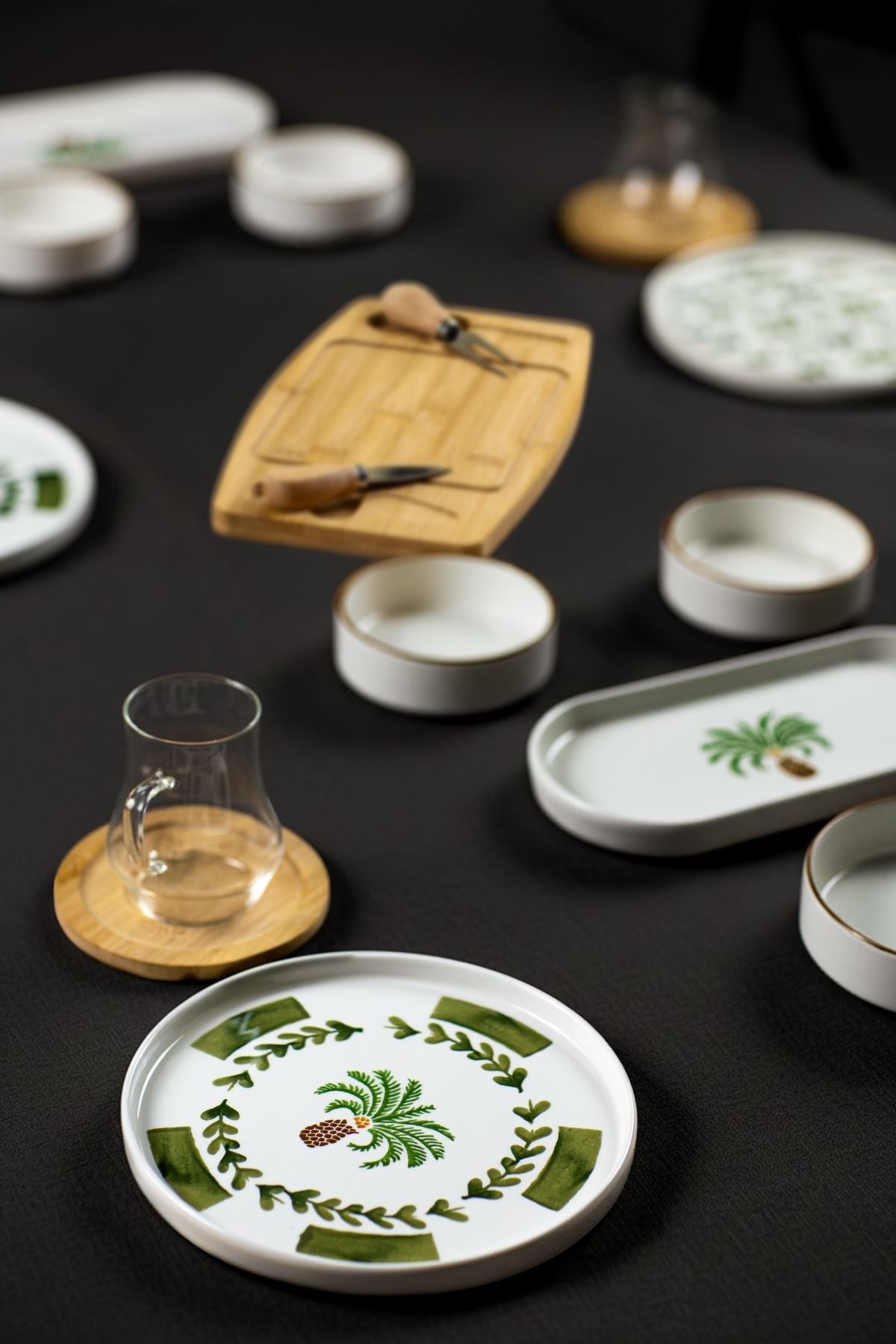 Palmiye Aura Serisi 29 Parça 6 Kişilik Kahvaltı Takımı