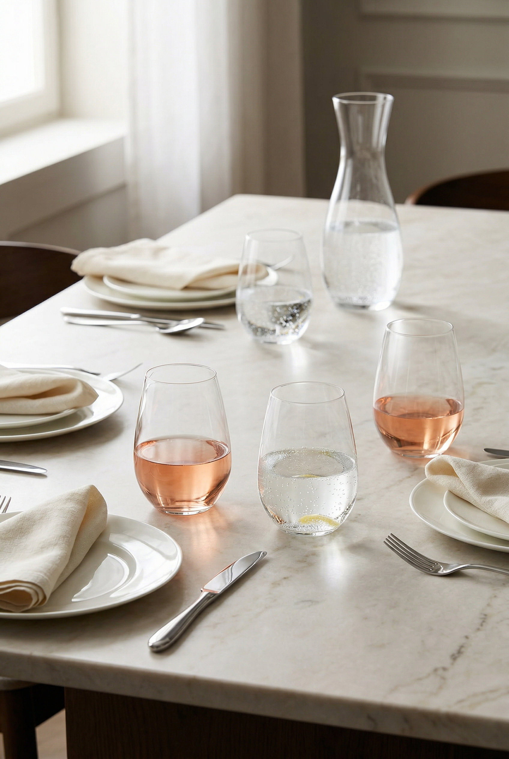 6'lı Kristal Meşrubat Bardak Seti - 360 ML