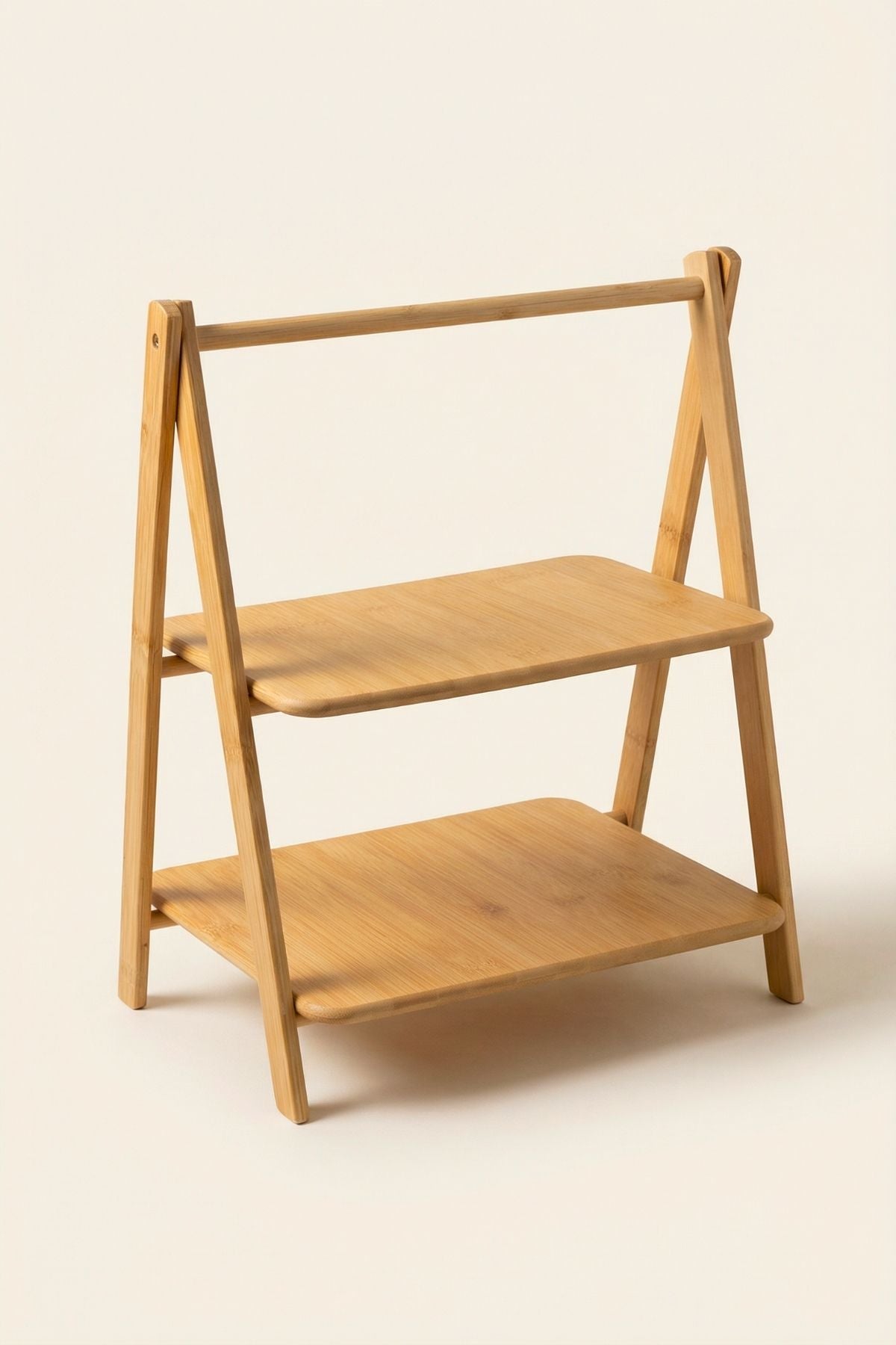 2 Katlı Bambu Sunumluk & Çok Amaçlı Organizer