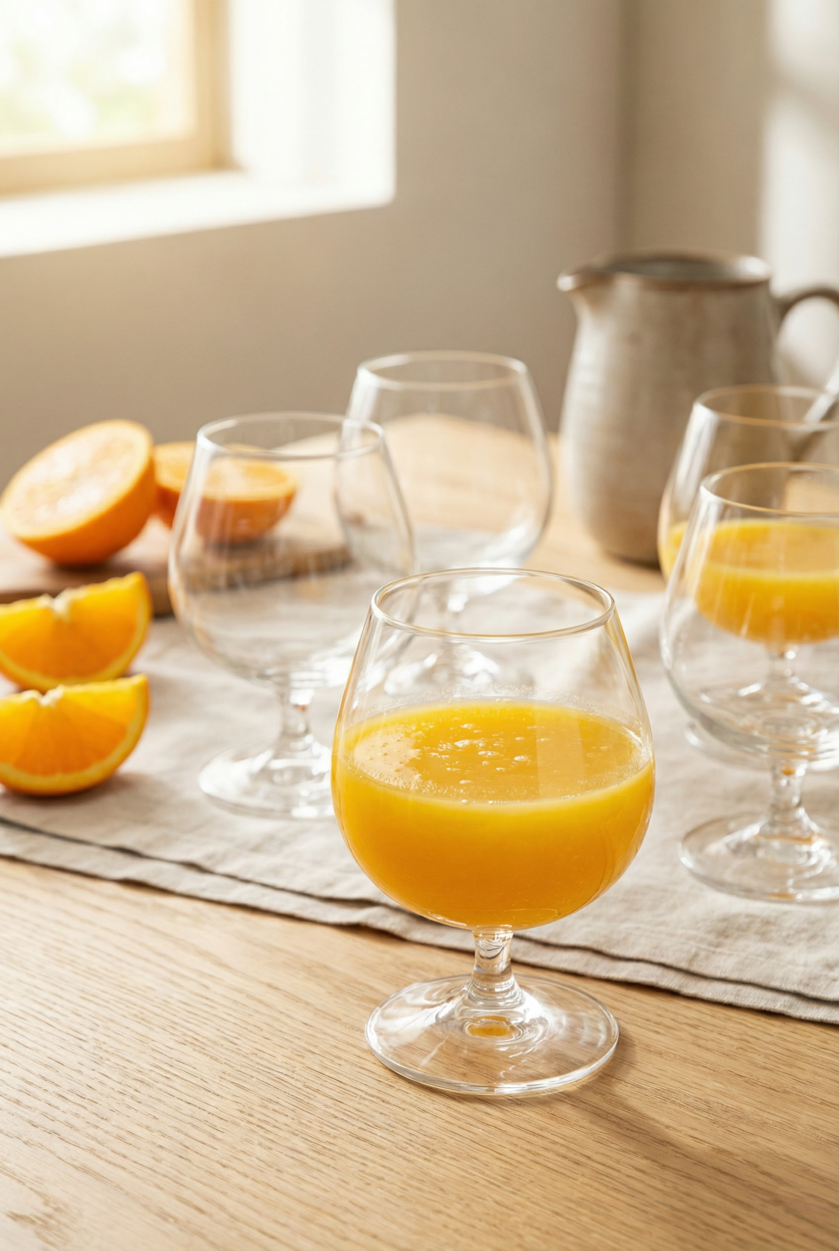 6'lı Kristal Cam Kadeh Seti - 250 ML