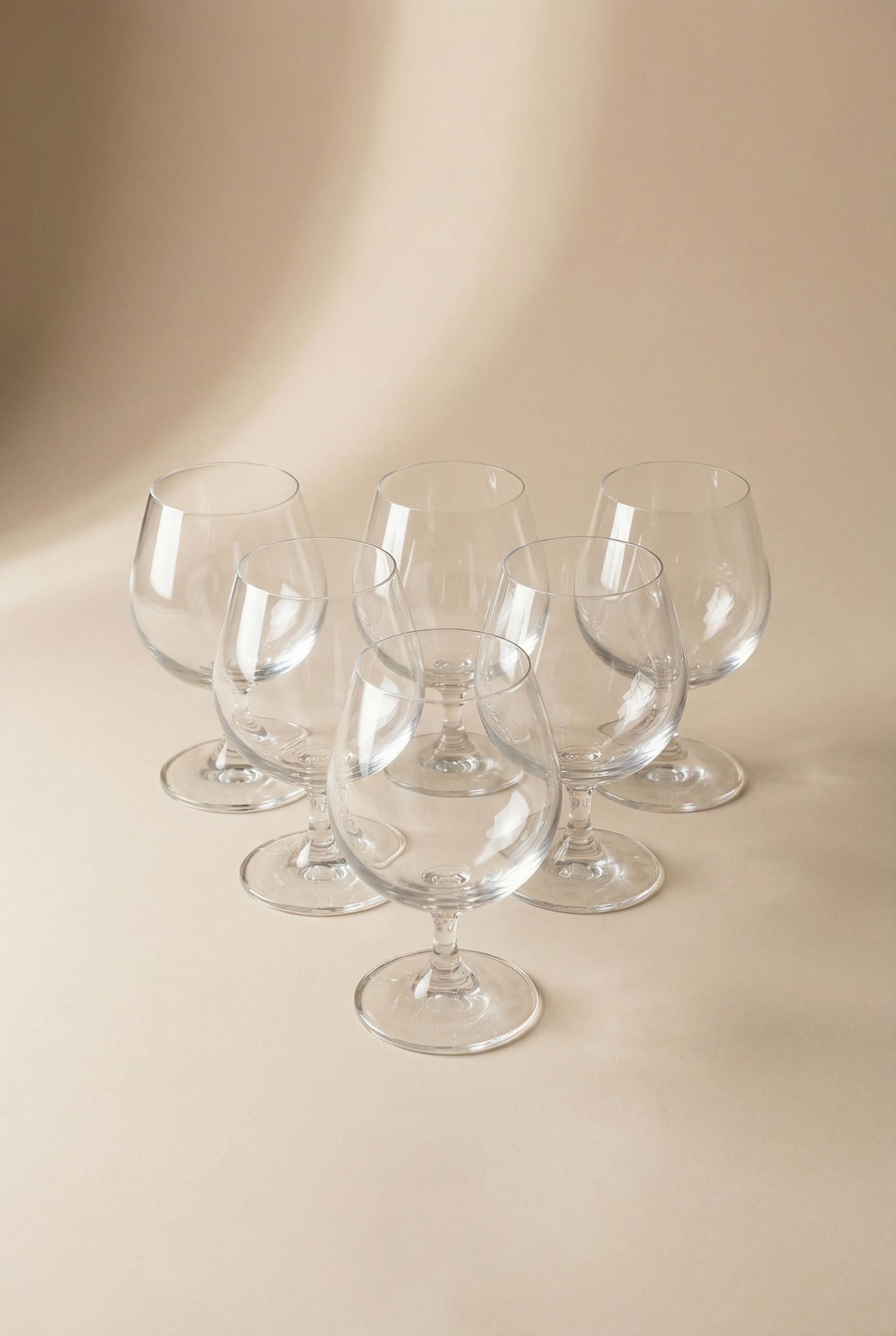 6'lı Kristal Cam Kadeh Seti - 250 ML