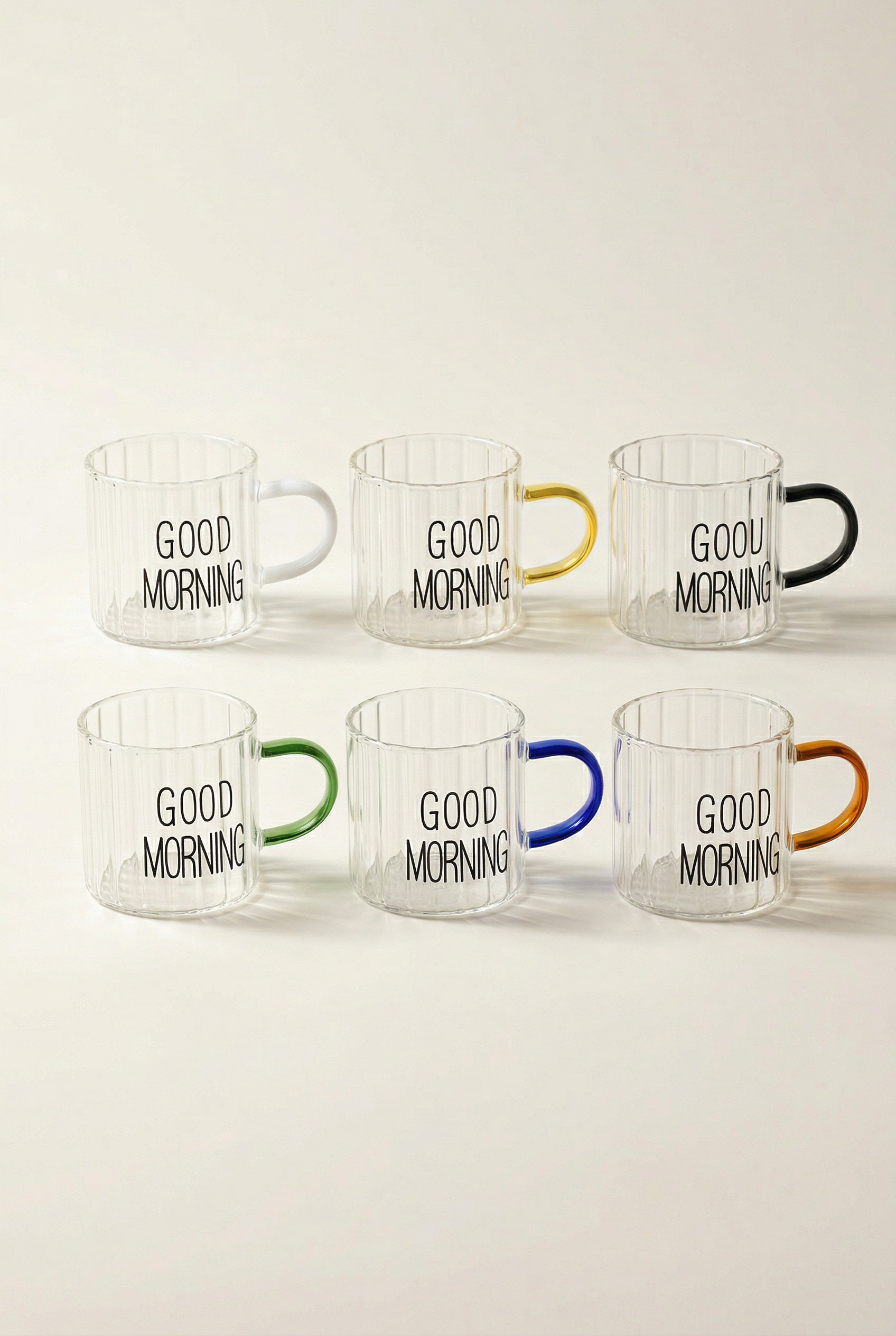 6'lı Mini Kahve Yanı Bardak Seti & Shot Bardak 75 ML