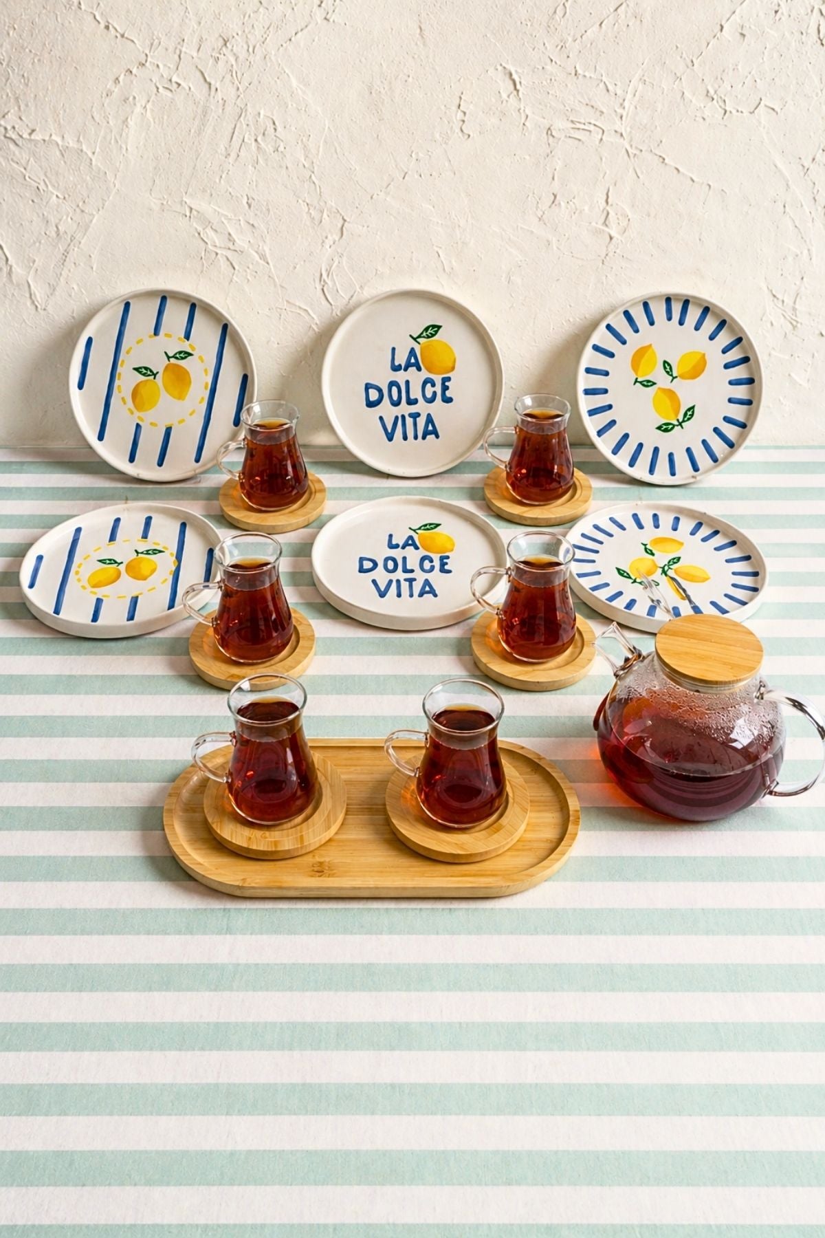 Çay Seti Lime Serisi 20 Parça