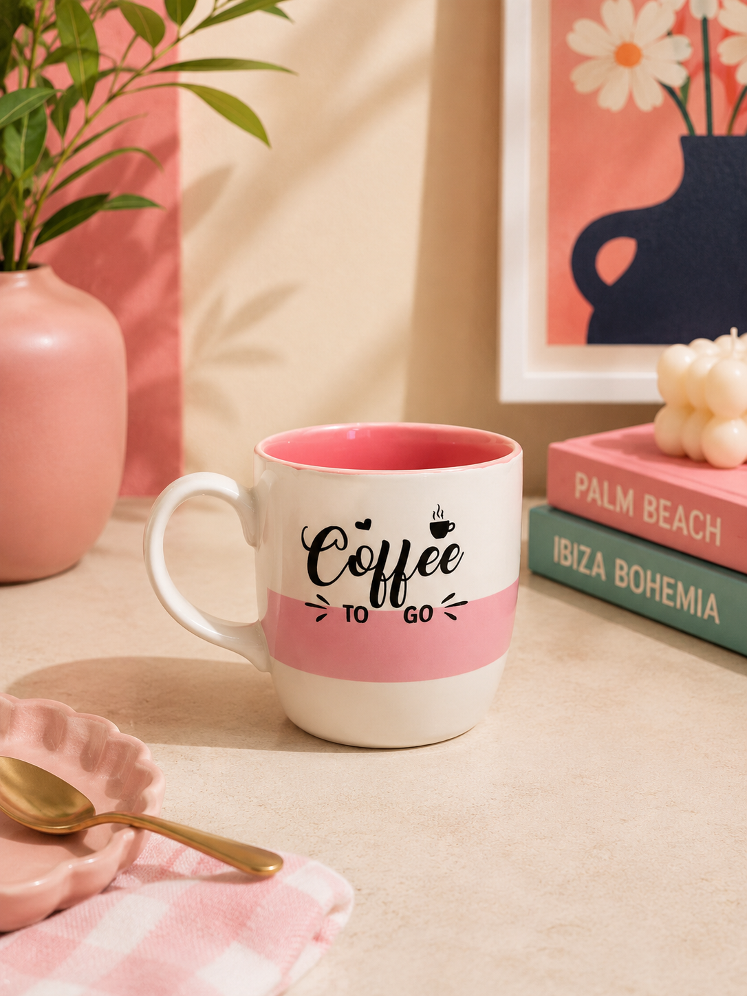 Coffee Collection Kupa 300 ML - Pembe