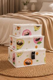 3'lü Bambu Organizer Sepet - Çocuk