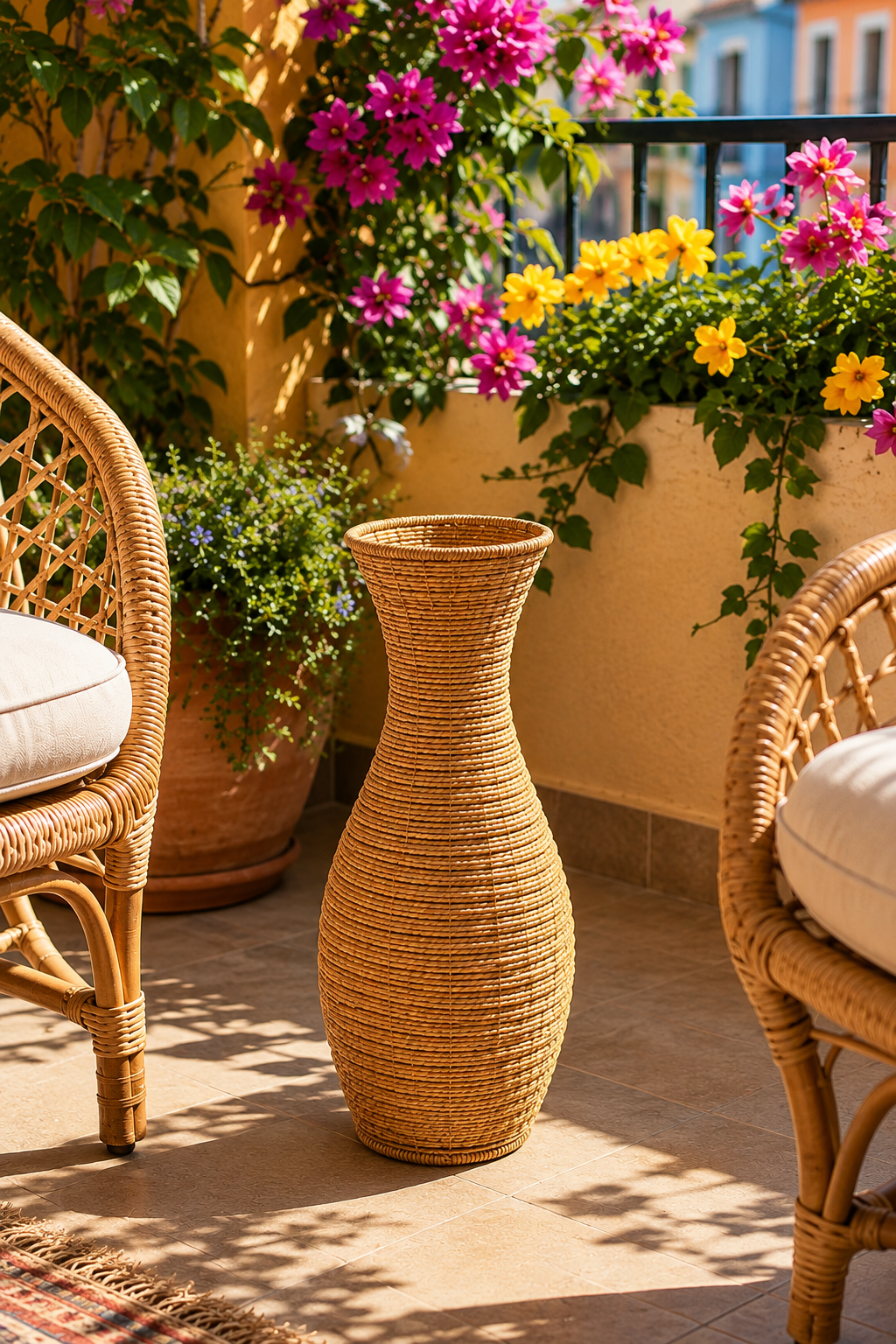 Rattan Vazo 50 Cm