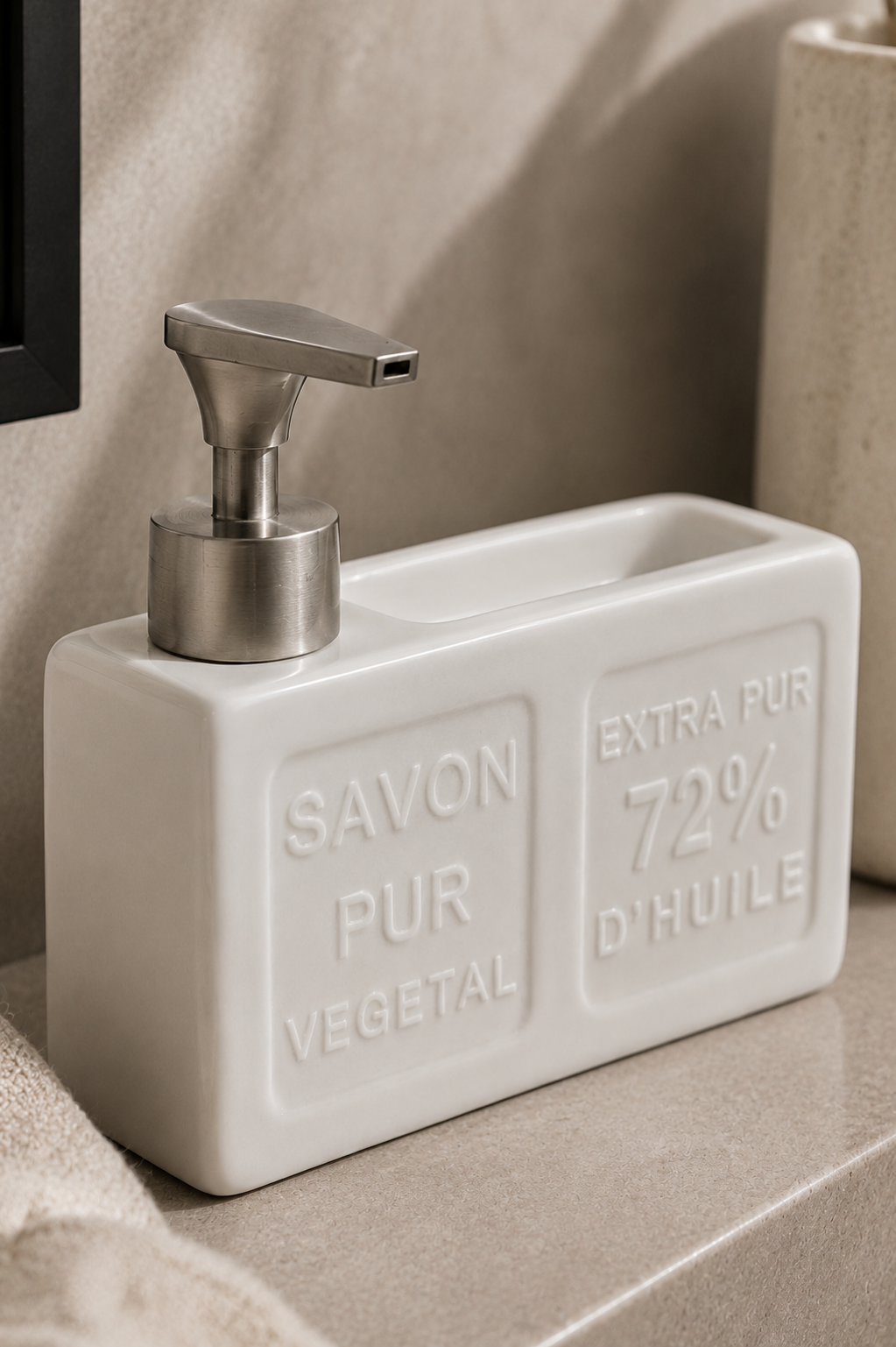 Savon Porselen Sıvı Sabunluk - 19 Cm