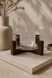 Chiesa Akasya Standlı Kase - 1800 Ml