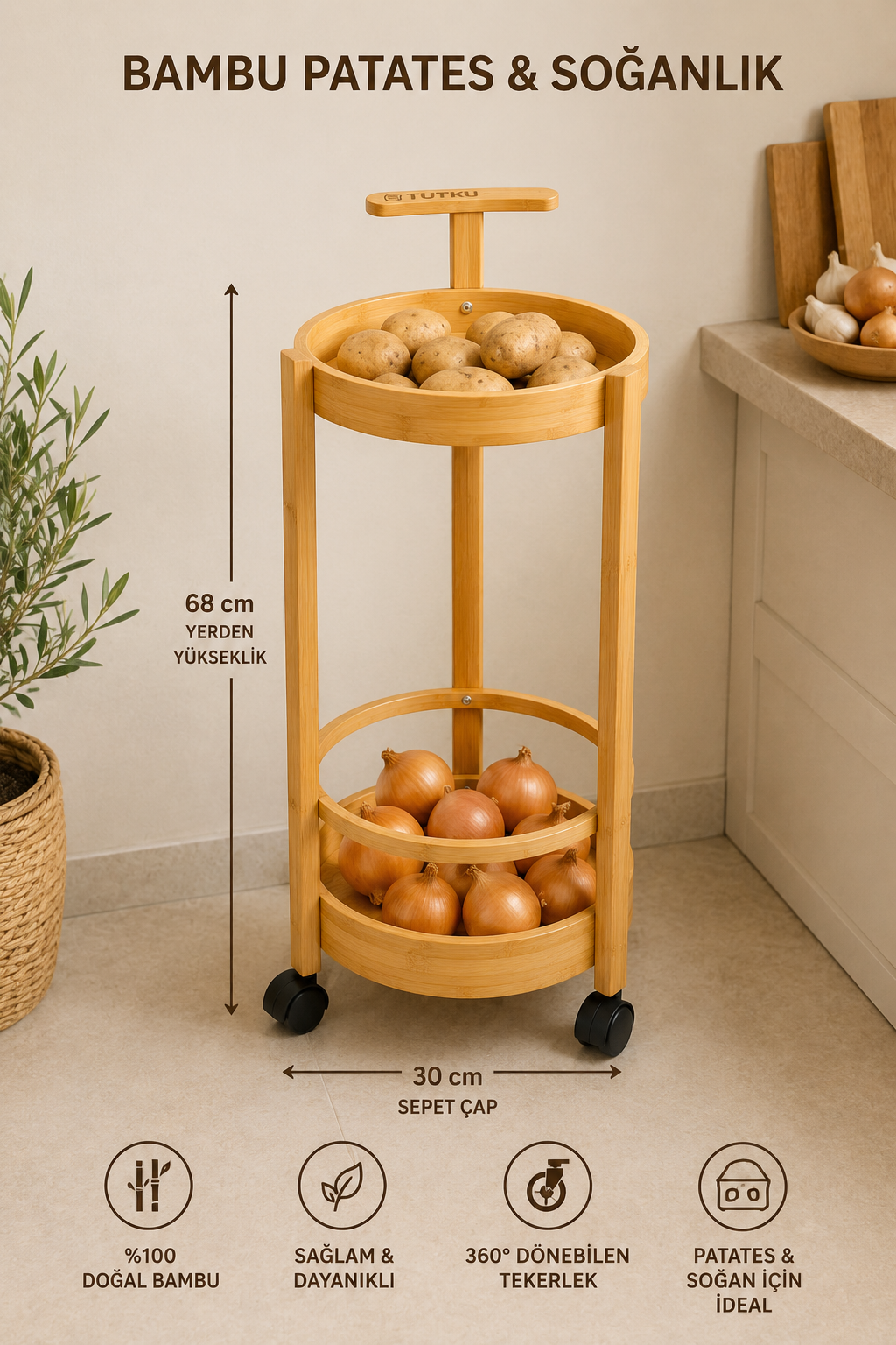 Bambu Patates Soğanlık