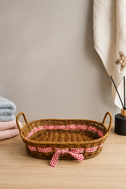Eliz Rattan Oval Sepet