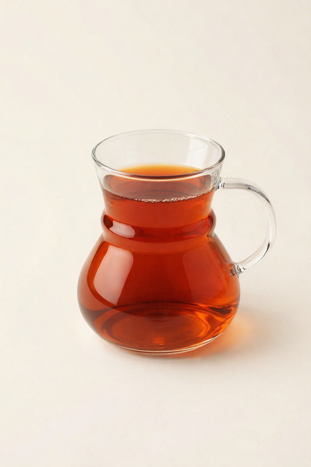 6'lı Borosilikat Cam Çay Bardak Seti