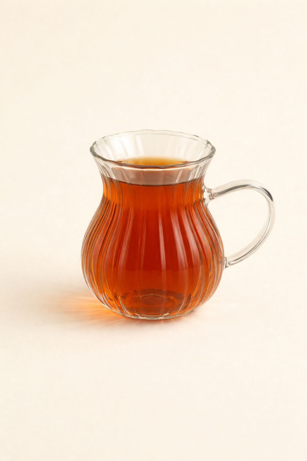 6’lı Rölyefli Cam Çay Bardağı Seti