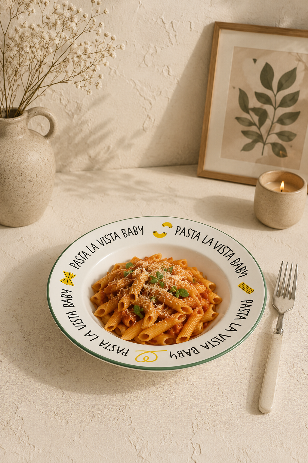 Makarna Tabağı - Pasta La Vista