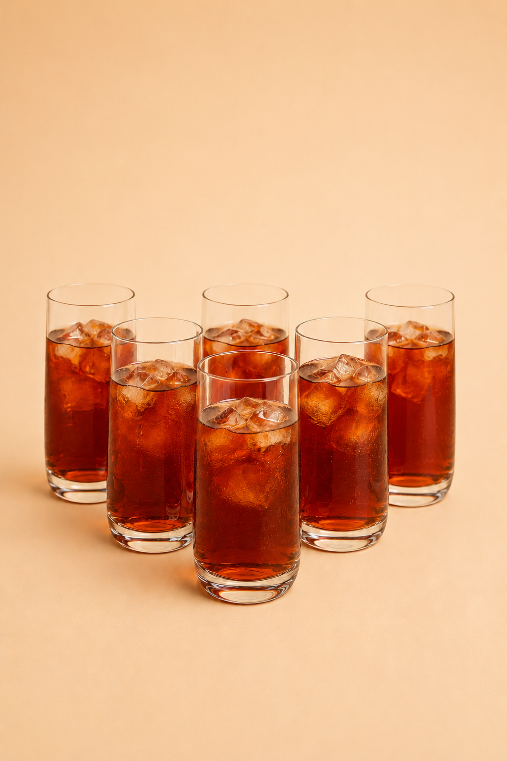 6'lı Kristal Meşrubat Bardağı 550 ML