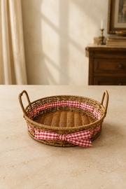 Eliz Rattan Sepet (25x6 Cm)
