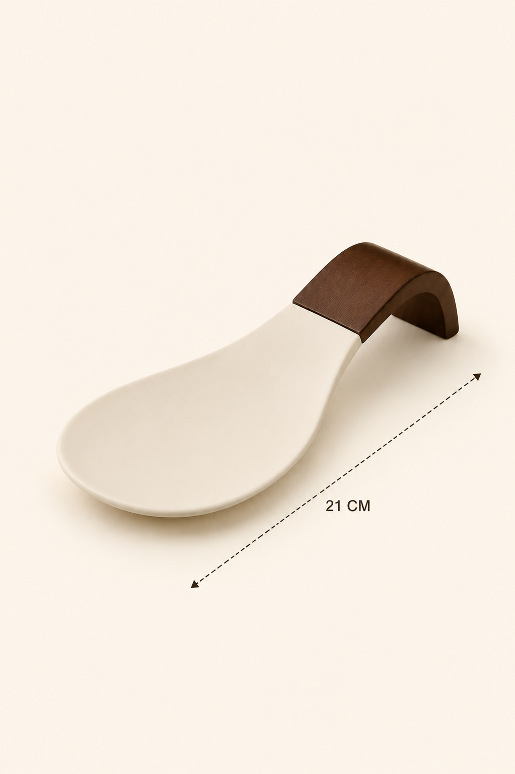 Akasya Saplı Tezgah Üstü Silikon Kaşıklık - 20 Cm