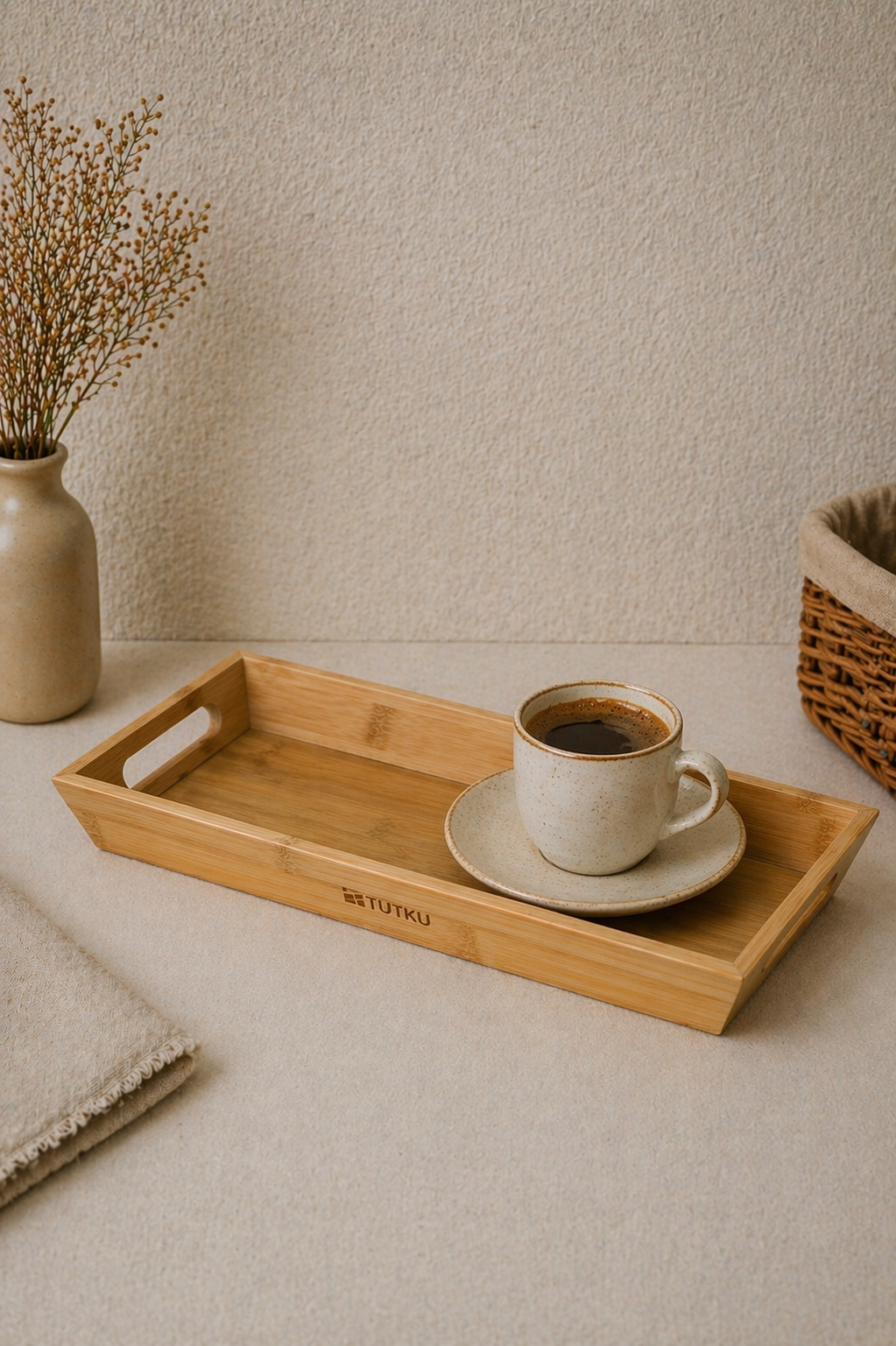 Bambu Derin Tepsi 16*40 Cm