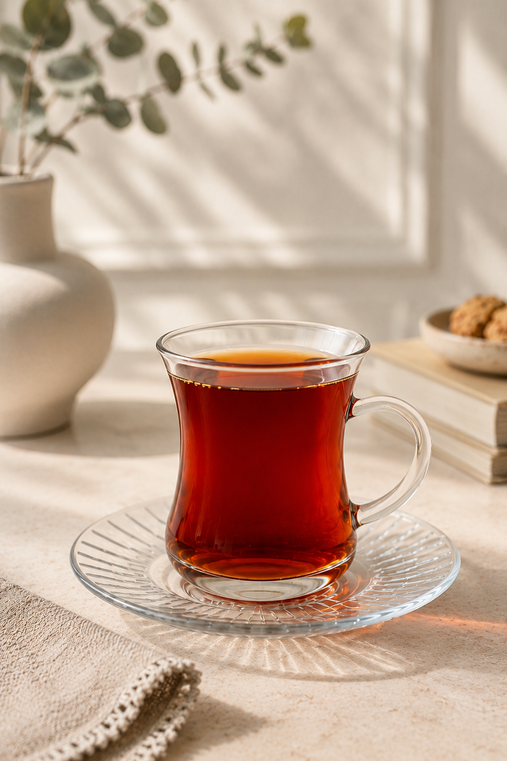 6’lı Cam Çay Bardağı Seti - 160 ML