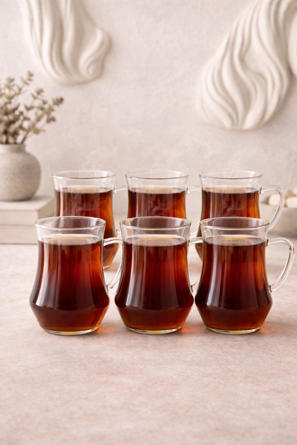 6’lı Cam Çay Bardağı Seti - 170 ML