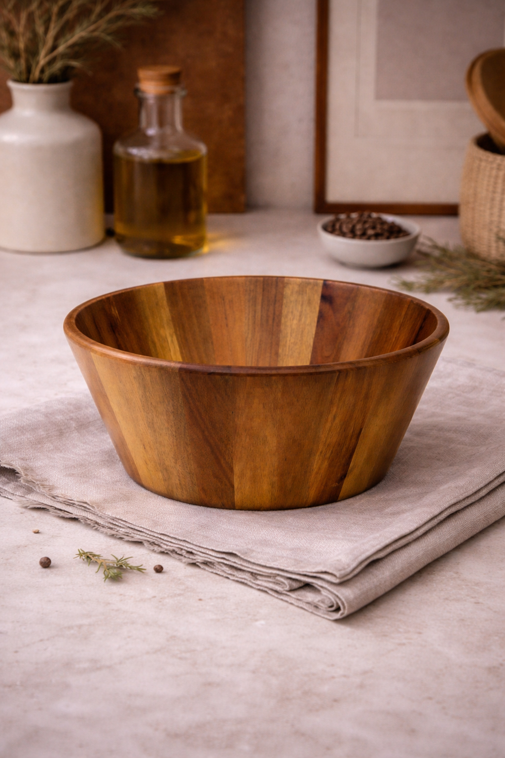 30 Cm Akasya Bol Kase