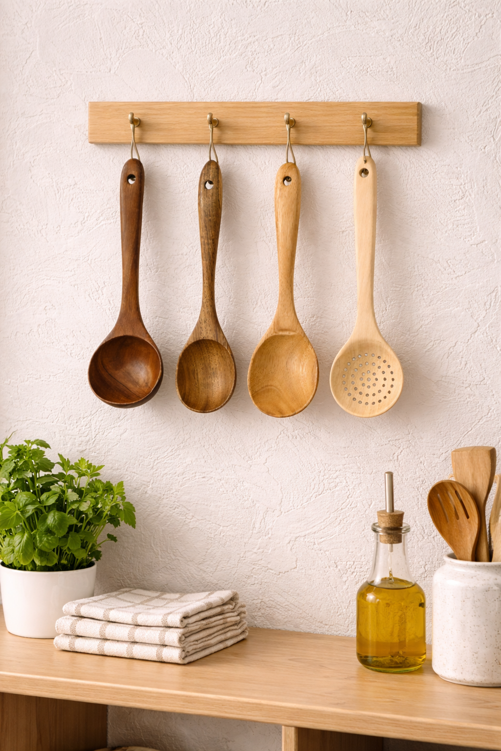 4'lü Akasya Mutfak Seti