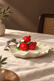 Melagrana Traverten Sunum Tabağı (27x21 Cm)