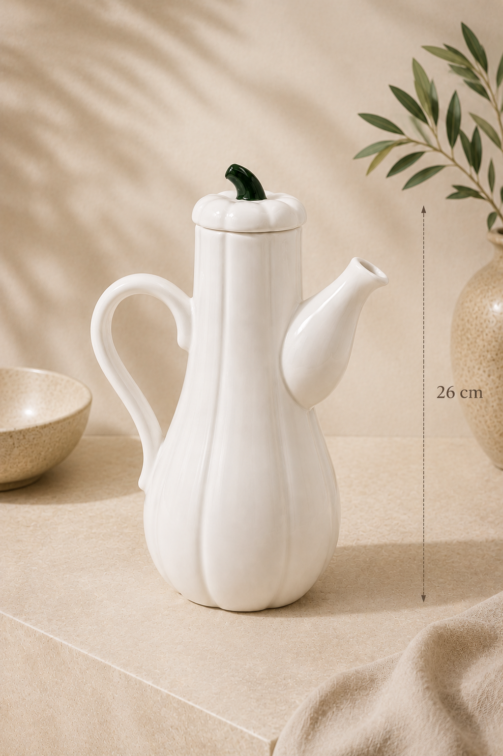 1 Litre Pumpkin Yağlık - Beyaz