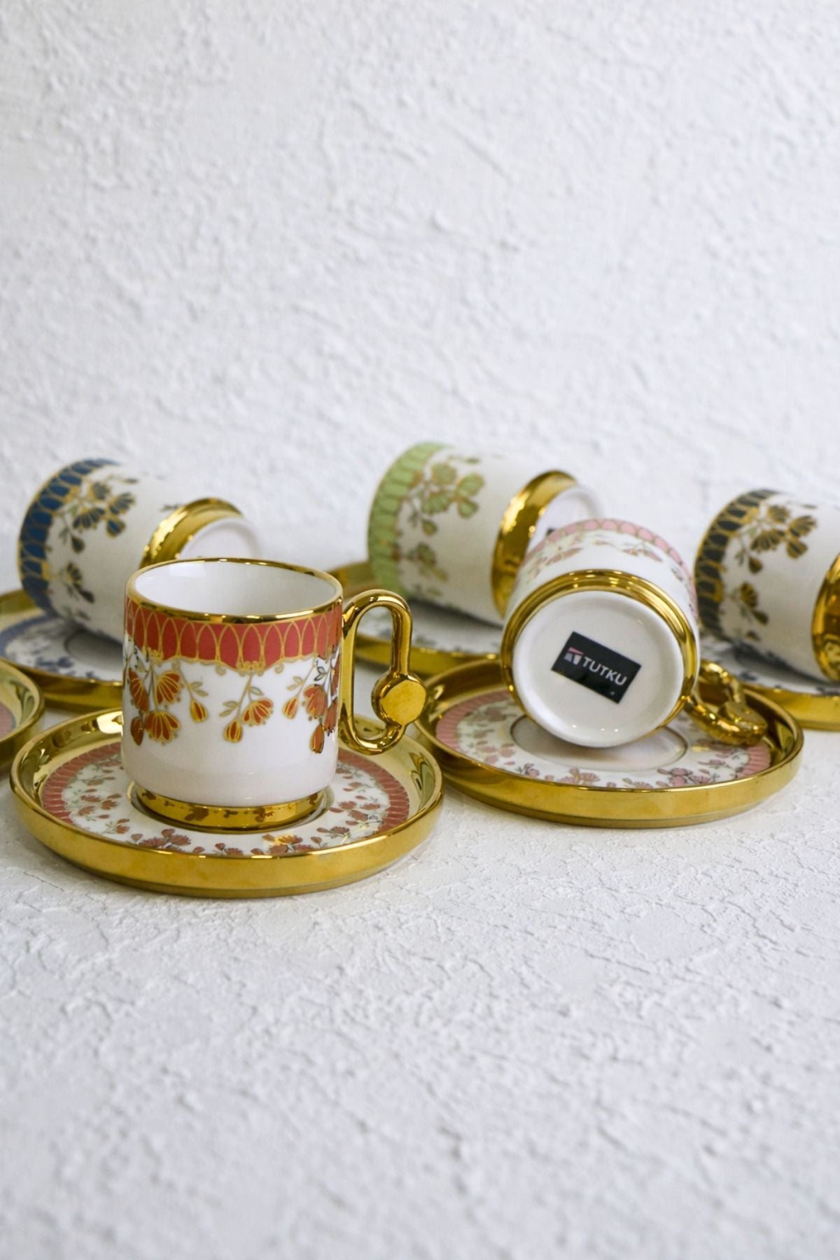 Ottoman Serisi 6 Kişilik Porselen Fincan Takımı