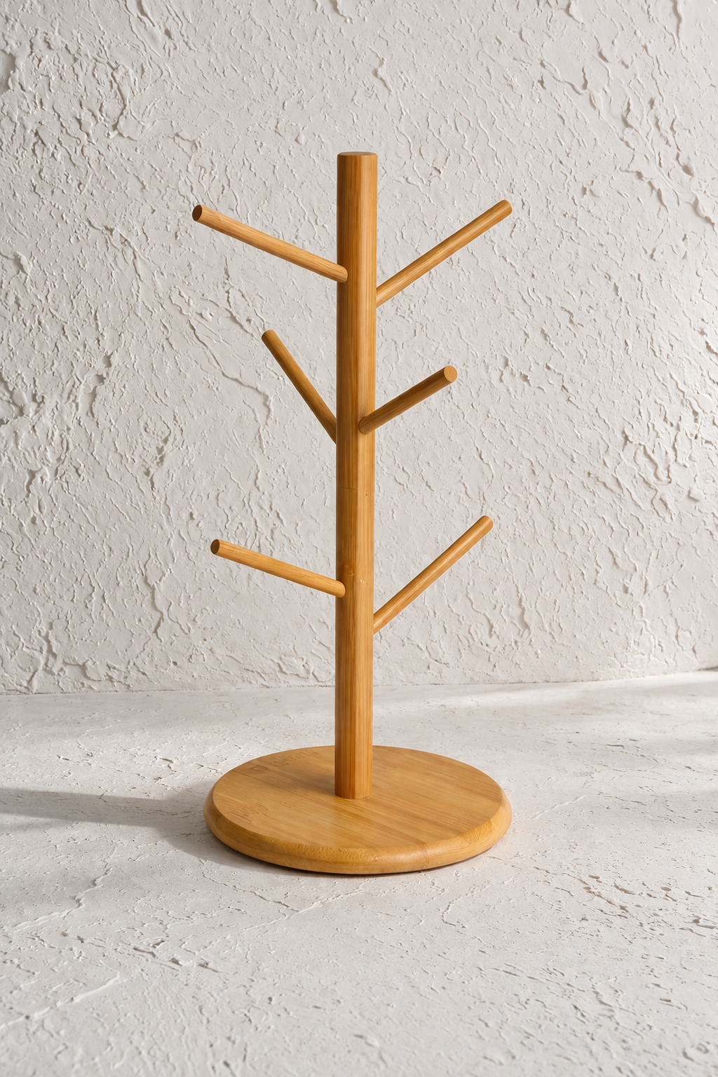 Bambu Kupa & Fincan Askılığı - 34 Cm